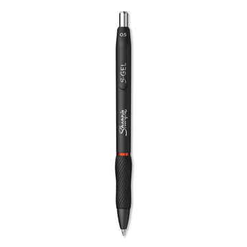 Sharpie® S-Gel™ S-gel High-performance Gel Pen, Retractable, Fine 0.5 Mm, Red Ink, Black Barrel, Dozen freeshipping - TVN Wholesale